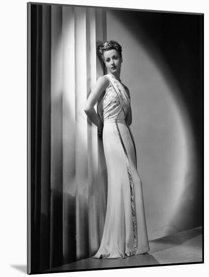 Danielle Darrieux 1938-null-Mounted Photo