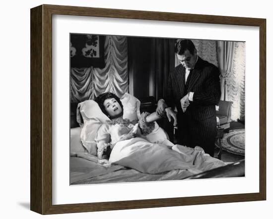 Danielle Darrieux and Lino Ventura: Les Lions Sont Lâchés, 1961-Marcel Dole-Framed Photographic Print