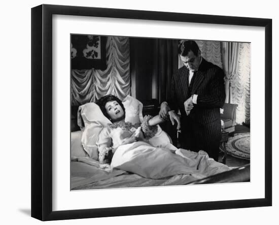 Danielle Darrieux and Lino Ventura: Les Lions Sont Lâchés, 1961-Marcel Dole-Framed Photographic Print