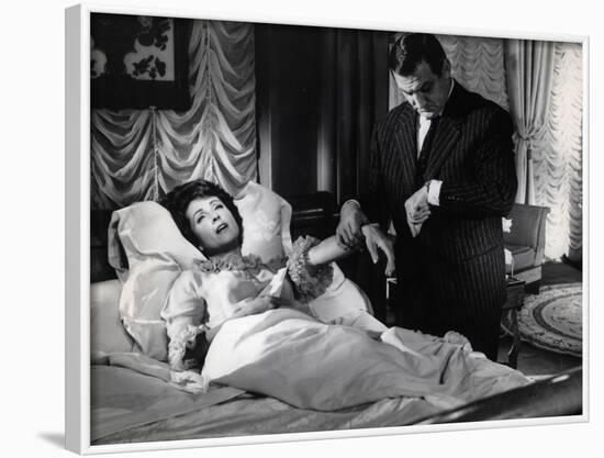 Danielle Darrieux and Lino Ventura: Les Lions Sont Lâchés, 1961-Marcel Dole-Framed Photographic Print