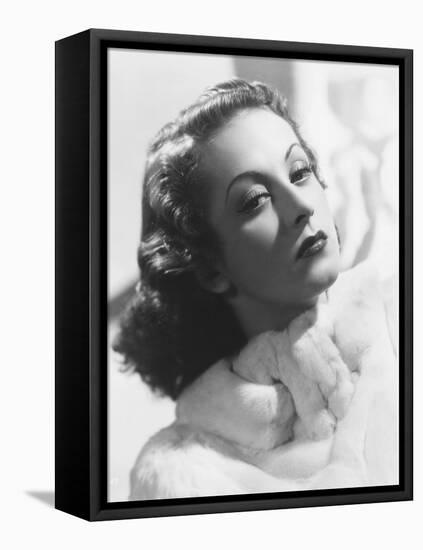 Danielle Darrieux, Circa 1938-null-Framed Stretched Canvas