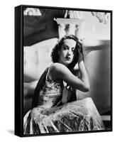 Danielle Darrieux-null-Framed Stretched Canvas
