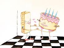 The Butter and the Birthday Cake-Danielle O'Malley-Art Print