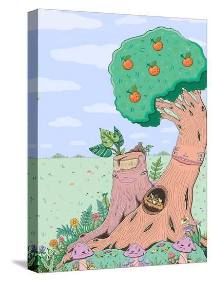 Stretched Canvas Print, , large