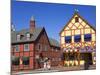 Danish Architecture on Alisal Road, Solvang, Santa Barbara County, Central California-Richard Cummins-Mounted Photographic Print