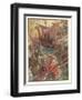 Danish Attacks on the English Coast-Henry Justice Ford-Framed Art Print