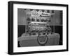 Danish Bacon Pre Packed Meat Display, Kilnhurst, South Yorkshire, 1963-Michael Walters-Framed Photographic Print