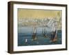 Danish Boats in Fjord in North Sea Near Greenland, by Mogensen Clementsen, 18th Century-null-Framed Giclee Print