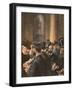 Danish Businessmen-Hans Nicolas Hansen-Framed Art Print