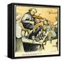 Danish Country Dance-Alfred Schmidt-Framed Stretched Canvas
