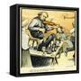 Danish Country Dance-Alfred Schmidt-Framed Stretched Canvas