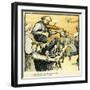 Danish Country Dance-Alfred Schmidt-Framed Art Print