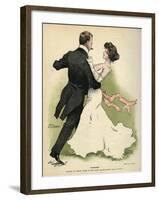 Danish Couple 1902-Paul Fischer-Framed Art Print