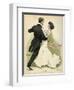 Danish Couple 1902-Paul Fischer-Framed Art Print