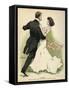 Danish Couple 1902-Paul Fischer-Framed Stretched Canvas