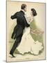 Danish Couple 1902-Paul Fischer-Mounted Art Print