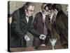 Danish Physicist and Chemist. Oersted Discovers Electromagnetism-Prisma Archivo-Stretched Canvas