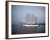 Danish Schooner Danmark-Ray Krantz-Framed Photographic Print