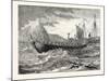 Danish Ships-null-Mounted Giclee Print