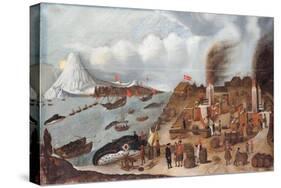 Danish Whaling Station, 1634-Abraham Speeck-Stretched Canvas