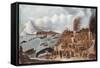 Danish whaling station, 1634-Abraham Speeck-Framed Stretched Canvas