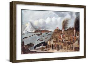 Danish Whaling Station-Abraham Speeck-Framed Giclee Print