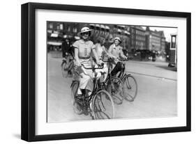 Danish Women Cyclist-null-Framed Photographic Print