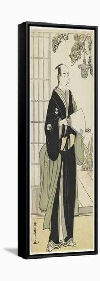 Danjuro V as Yuranosuke, 1783-Katsukawa Shunsho-Framed Stretched Canvas