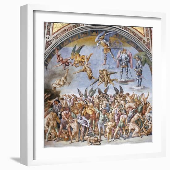 Dannati All'Inferno-Luca Signorelli-Framed Giclee Print