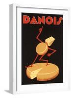 Danois Cheese-null-Framed Art Print