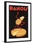 Danois Cheese-null-Framed Art Print