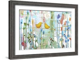 Dans Chaque Coeur-Sylvie Demers-Framed Giclee Print