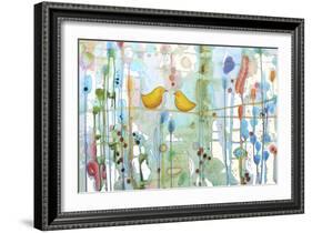 Dans Chaque Coeur-Sylvie Demers-Framed Giclee Print