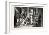 Dans in the Ruins of Karnak. Egypt, 1879-null-Framed Giclee Print