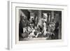 Dans in the Ruins of Karnak. Egypt, 1879-null-Framed Giclee Print