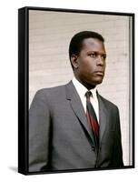 Dans la chaleur by la nuit IN THE HEAT OF THE NIGHT by NormanJewison with Sidney Poitier, 1967 (pho-null-Framed Stretched Canvas
