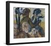 Dans la chapellerie, 1882-Edgar Degas-Framed Giclee Print