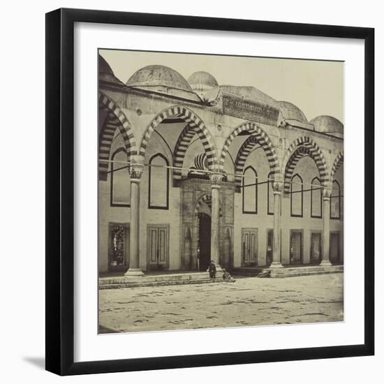 Dans la cour du sultan Achmet-James Robertson-Framed Giclee Print