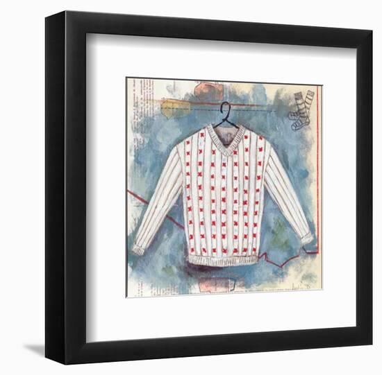 Dans la Penderie III-Leslie D^-Framed Art Print