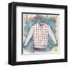 Dans la Penderie III-Leslie D^-Framed Art Print