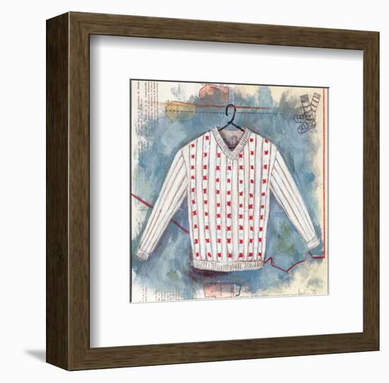 Dans la Penderie III-Leslie D^-Framed Art Print