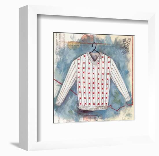 Dans la Penderie III-Leslie D^-Framed Art Print