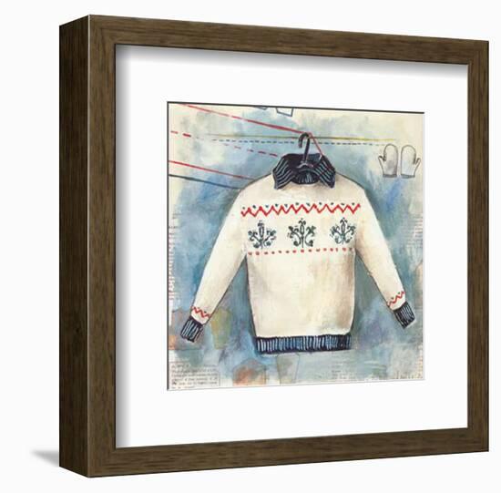 Dans la Penderie IV-Leslie D^-Framed Art Print