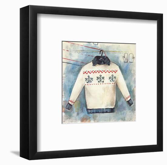 Dans la Penderie IV-Leslie D^-Framed Art Print