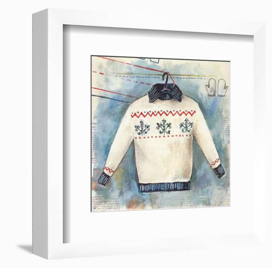 Dans la Penderie IV-Leslie D^-Framed Art Print