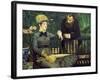 Dans la Serre (In the Winter Garden), 1879-Edouard Manet-Framed Giclee Print