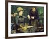 Dans la Serre (In the Winter Garden), 1879-Edouard Manet-Framed Giclee Print