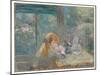 Dans la véranda, 1884 by Berthe Morisot-Berthe Morisot-Mounted Giclee Print