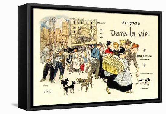 Dans la Vie, c.1900-Théophile Alexandre Steinlen-Framed Stretched Canvas