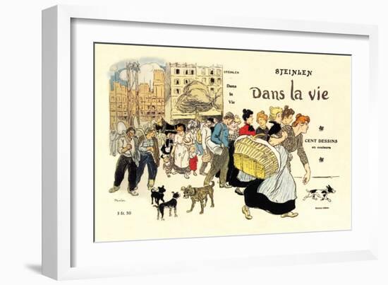 Dans la Vie, c.1900-Théophile Alexandre Steinlen-Framed Art Print